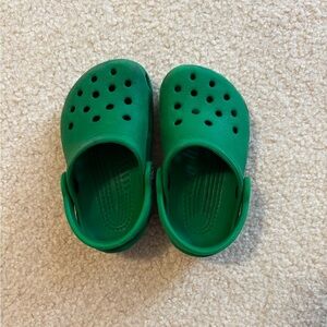 Green Toddler Crocs